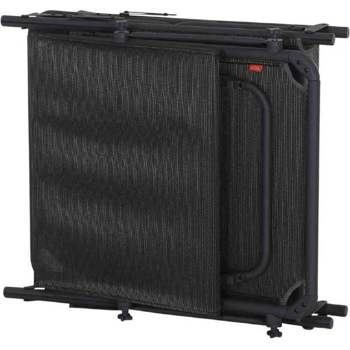 SIENA GARDEN Campingliege + Comfort grau